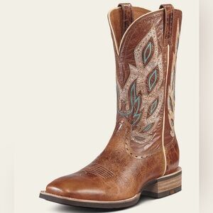 Ariat Brown and Blue Nighthawk Western Boot